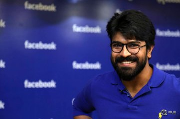 Ram Charan Promotes Khaidi No 150 Movie at Facebook Office